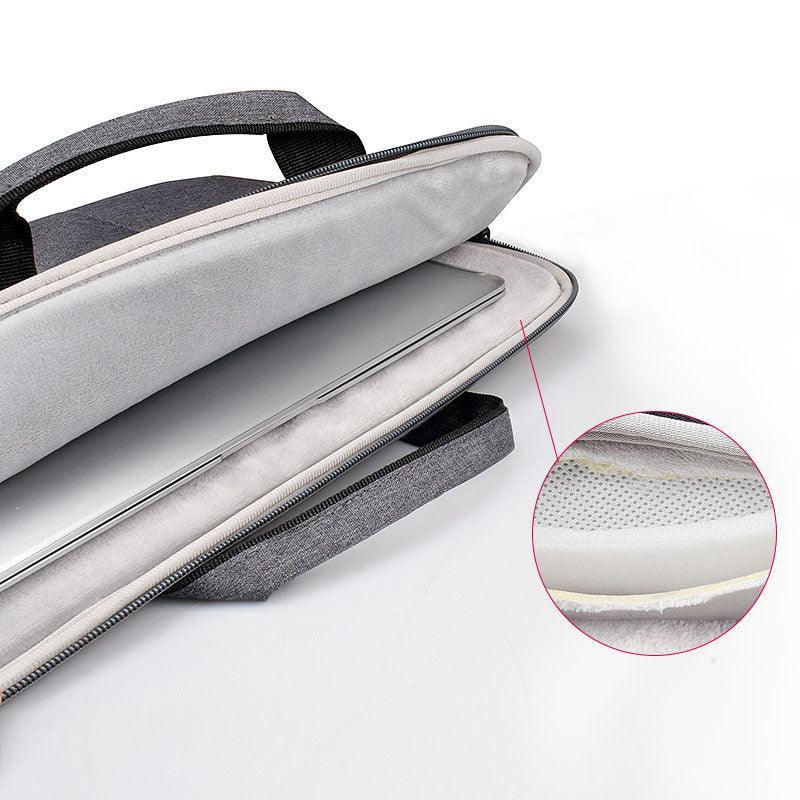 15.6 Inch Custom Waterproof Computer Laptop Messenger Bag-Grey - Obeezi.com