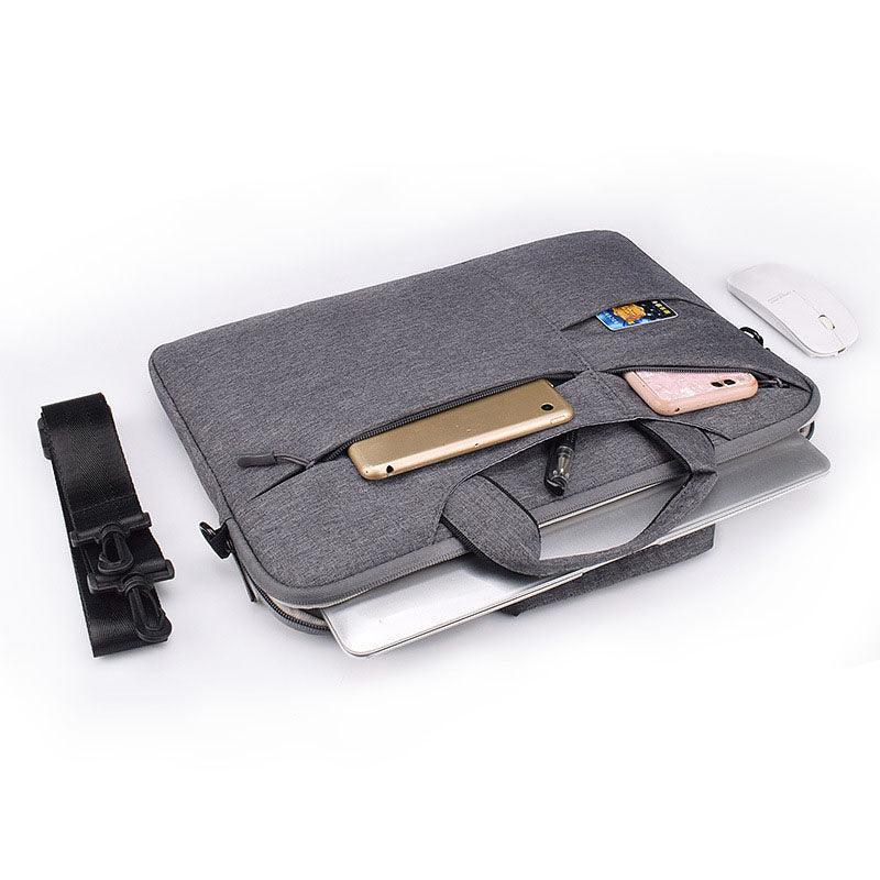 15.6 Inch Custom Waterproof Computer Laptop Messenger Bag-Navy Blue - Obeezi.com