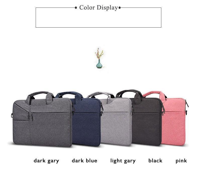 15.6 Inch Custom Waterproof Computer Laptop Messenger Bag-Navy Blue - Obeezi.com