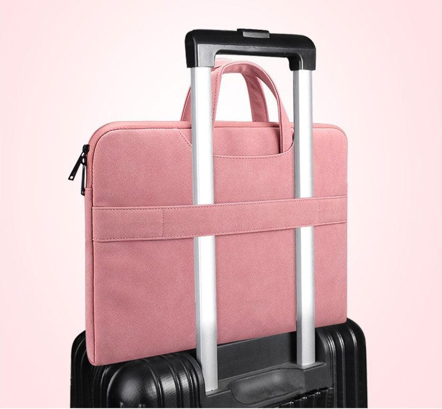 15.6 Inch Waterproof Business Computer Laptop Bag-Khaki - Obeezi.com