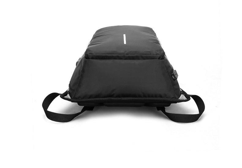 Anti-Theft College Backpack And Security Lock Blue Bag - Obeezi.com