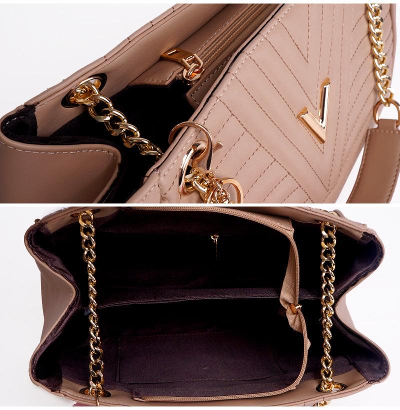 Classical Design Genuine Woman Pink Leather flower Bags - Obeezi.com
