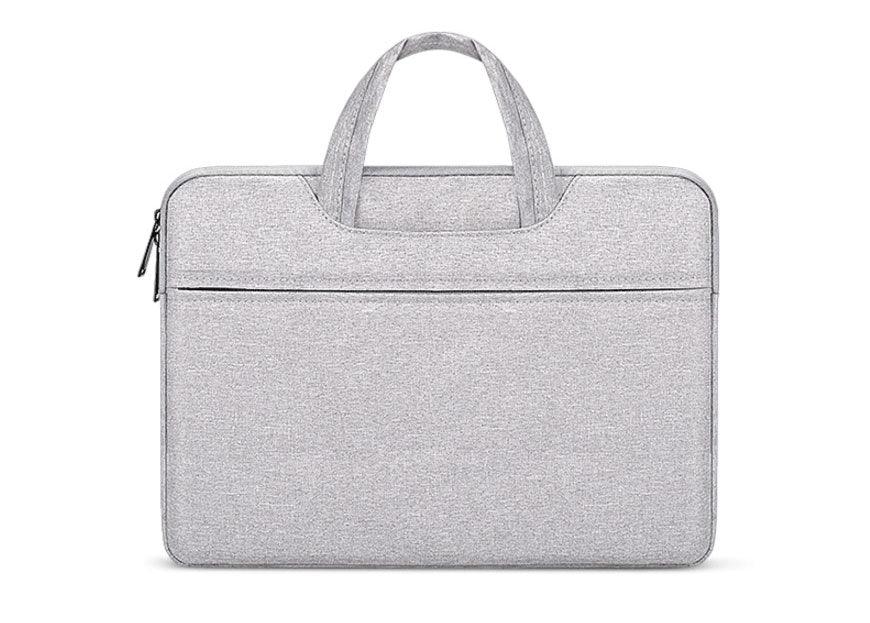 Custom Logo Waterproof Business Computer Laptop Bag Sleeve-Ash - Obeezi.com