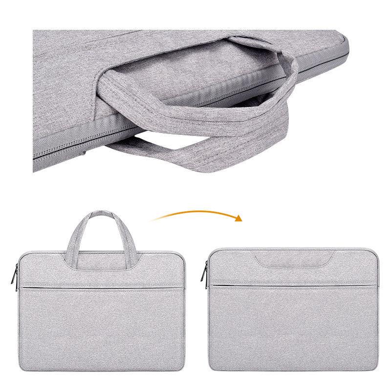 Custom Waterproof Business laptop Case sleeve Office Bag -Blue - Obeezi.com