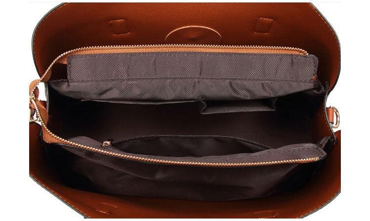 Elegant Premium Quality Women's Hand Bag - Brown - Obeezi.com