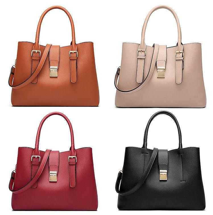 Elegant Premium Quality Women's Hand Bag - Brown - Obeezi.com