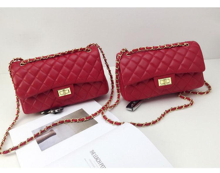 European ClassiC Design Women Tote Style Handbag-Red Wine - Obeezi.com