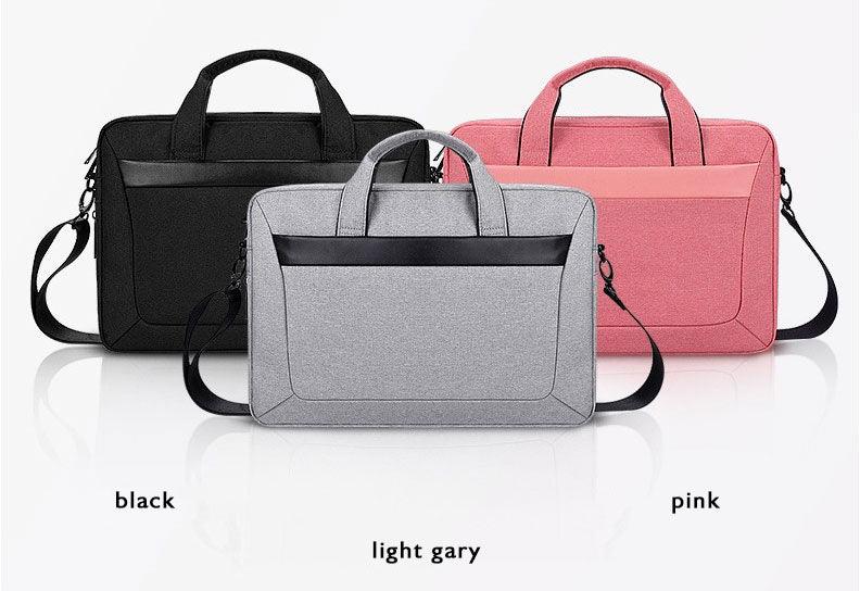 Executive 2 In 1 Laptop Shoulder Bag -Pink - Obeezi.com