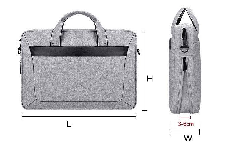 Executive 2 In 1 Laptop Shoulder Bag -Pink - Obeezi.com