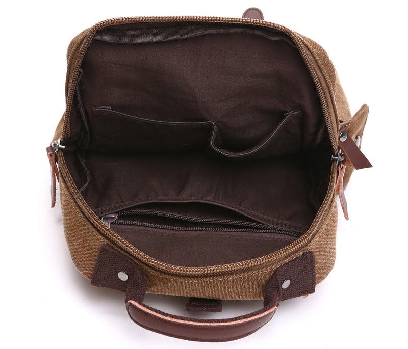 Exquisite Outdoor Canvas Crossbody Bag Travel Shoulder Bag- Blue - Obeezi.com