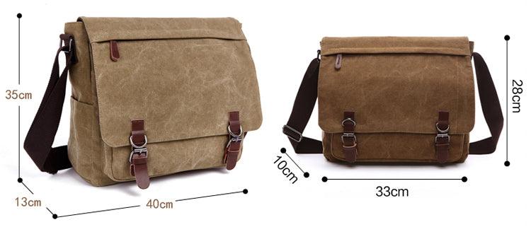 Famous Crossbody Briefcase Messenger Computer Outdoor Black Bag - Obeezi.com