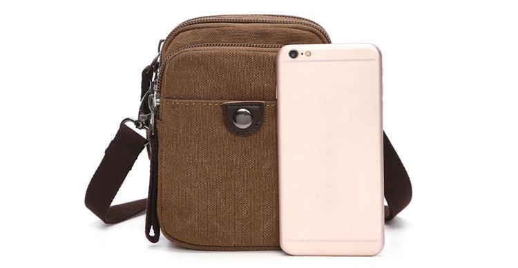 Fashionable Mobile Utility Phone Bag - Grey - Obeezi.com