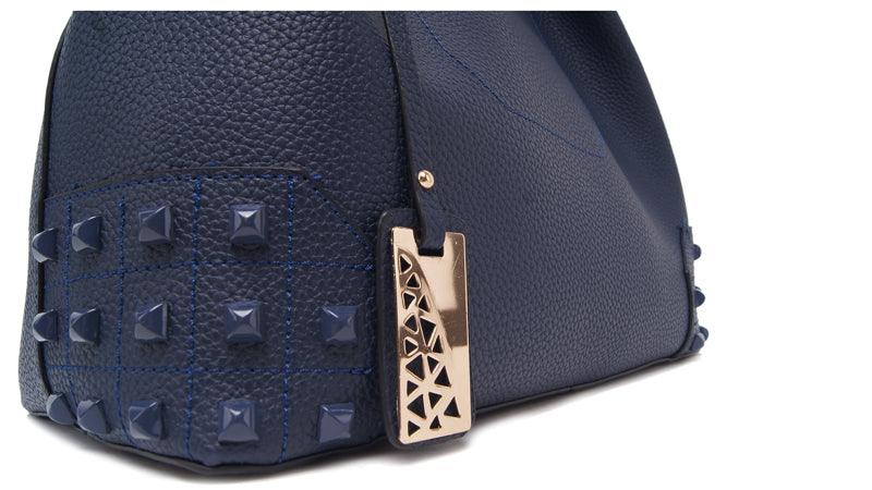 Generic Fashionable 2 in 1 Handbag - Blue - Obeezi.com