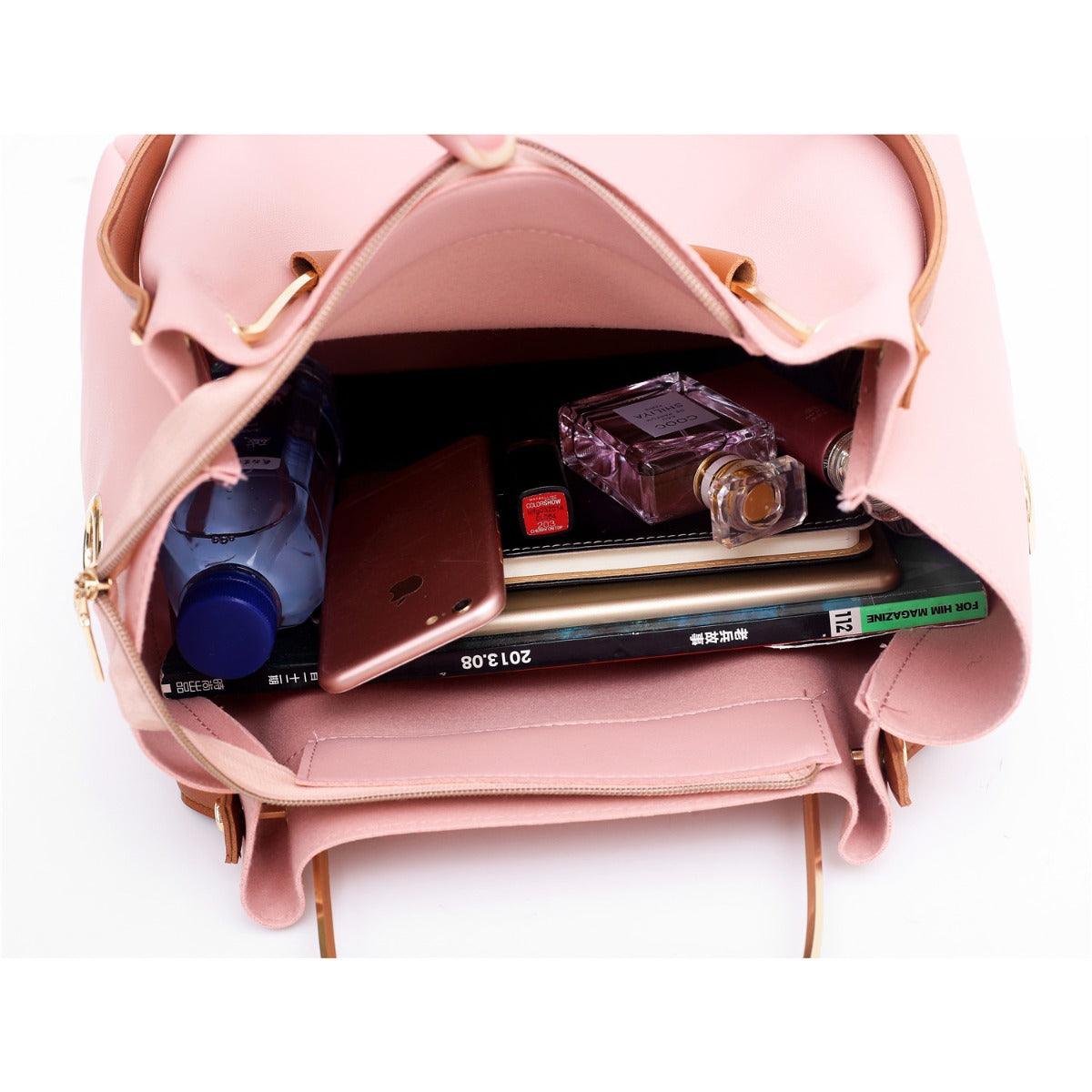 Guluded Leather Portable Handbag Green - Obeezi.com