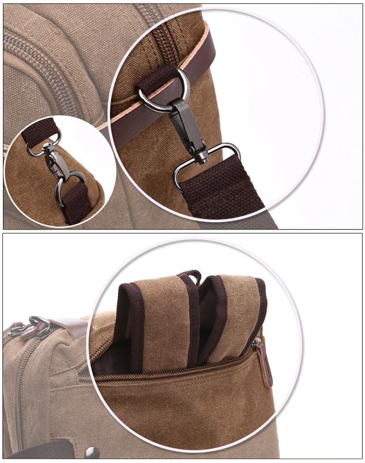 High Quality Casual Canvas Business Briefcase Mens Bag - Obeezi.com