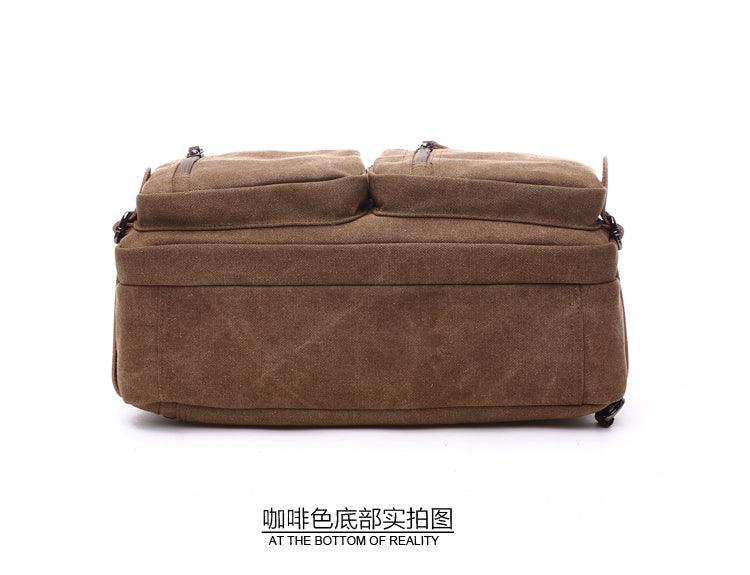 High Quality Casual Canvas Business Briefcase Mens Bag - Obeezi.com