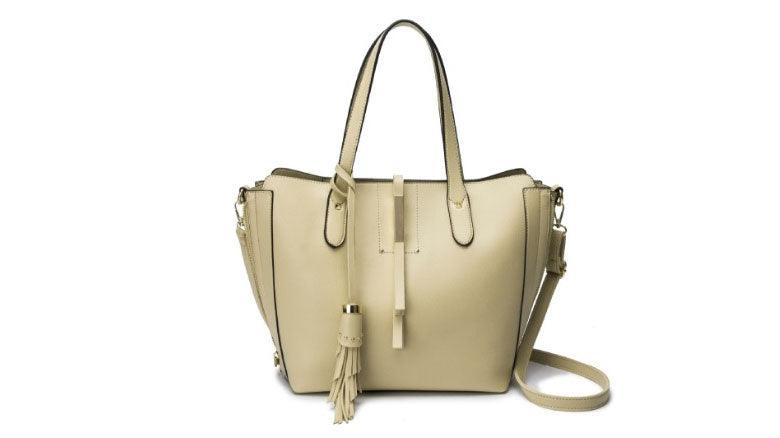 High Quality PU Leather Fashion Elegant Fringe Handbag - Black - Obeezi.com