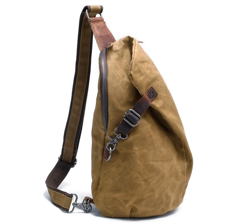 Hunting Design Sling Back Bag-Green - Obeezi.com