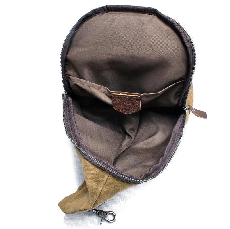 Hunting Design Sling Back Bag-Green - Obeezi.com
