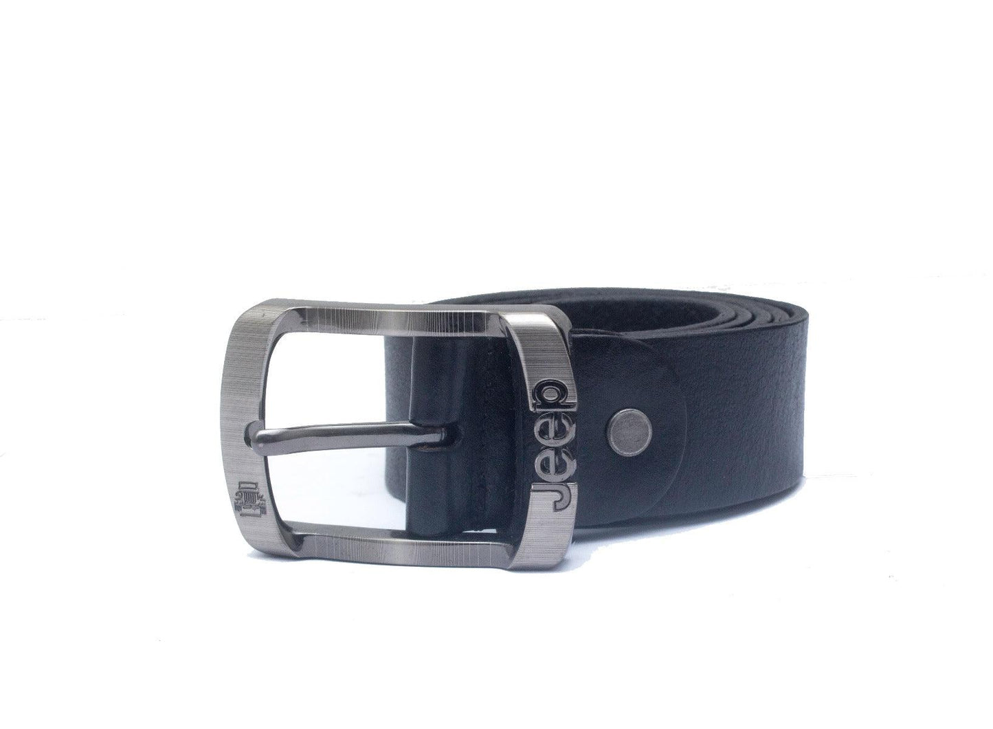 Jeep Original Men's Black Leather Belt - Obeezi.com