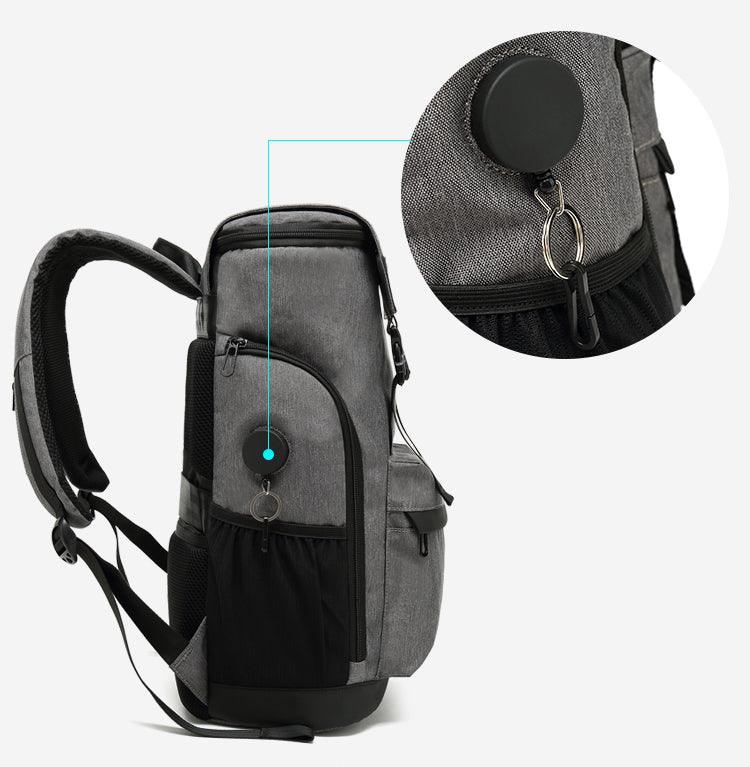 Large Capacity Multi-pocket Outdoor Backpack-Grey - Obeezi.com