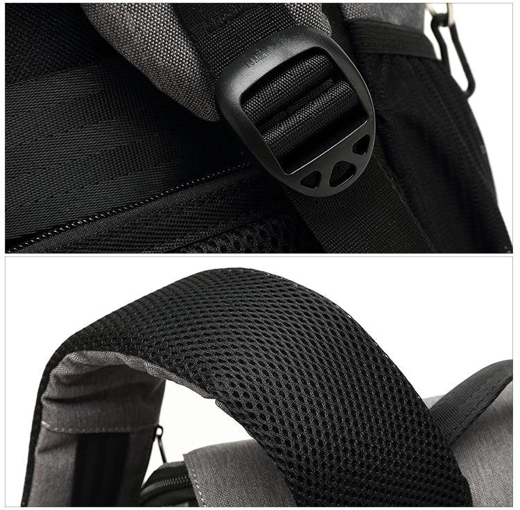 Large Capacity Multi-pocket Outdoor Backpack-Grey - Obeezi.com