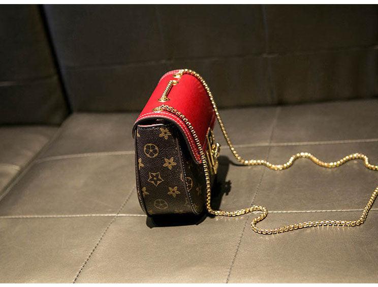 Louis Vuitton Classic Leather Potable Red Bag - Obeezi.com