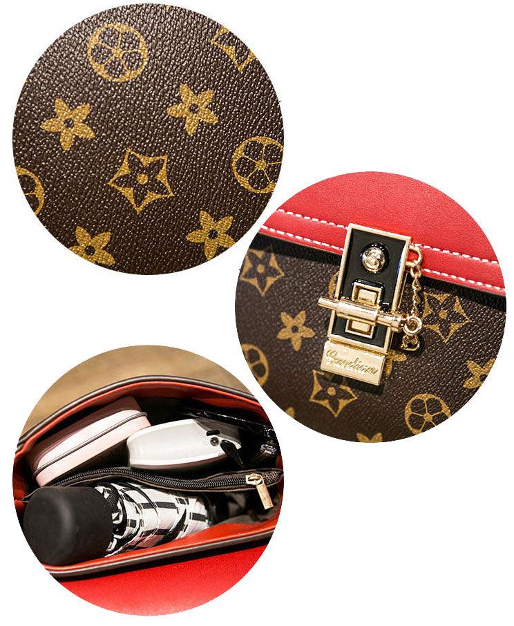 Louis Vuitton Classic Leather Potable Red Bag - Obeezi.com