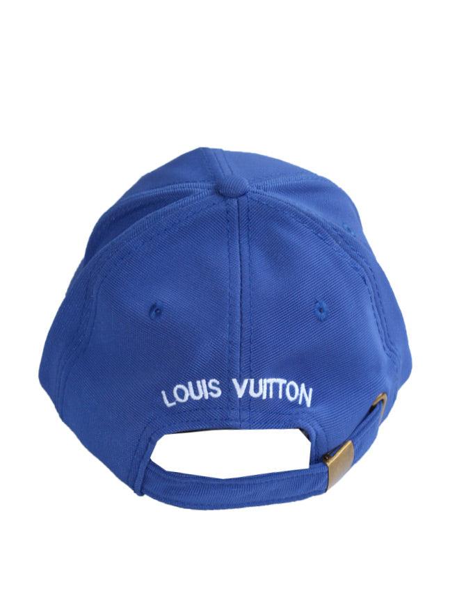 Louis Vuitton Cool Classics Adjustable Baseball Cap- Blue - Obeezi.com