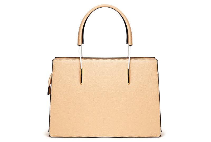 Luxury Women Designer Leather 2 in 1 Bag - Pink - Obeezi.com