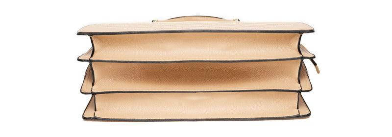 Luxury Women Designer Leather 2 in 1 Bag - Pink - Obeezi.com