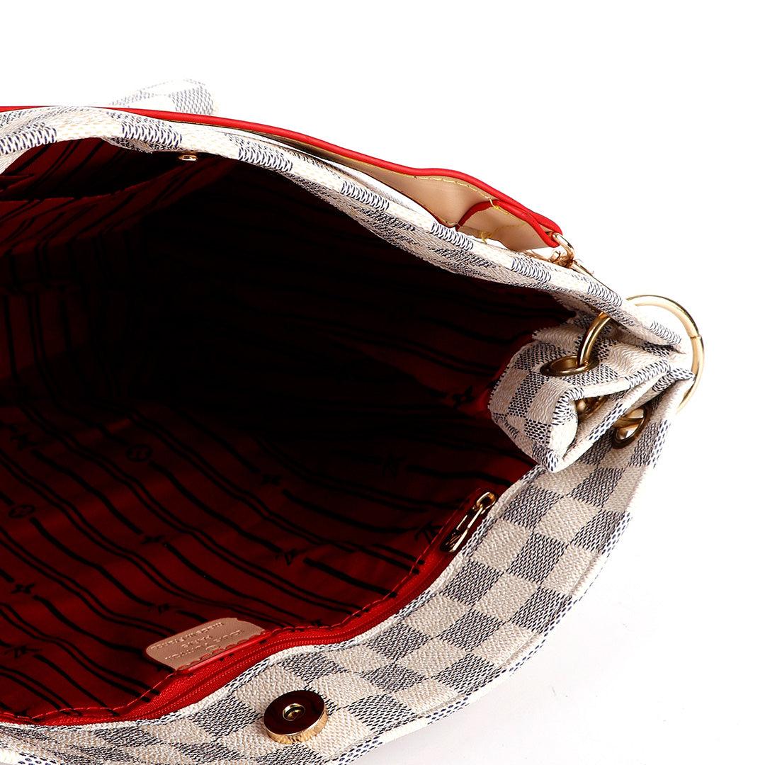 LV - DAC MM Canvas Totally MM Shoulder Bag- Biege - Obeezi.com
