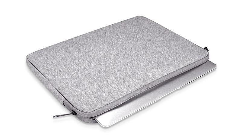 Men's Simple Oxford 2 In 1 Laptop Sleeve- Ash - Obeezi.com