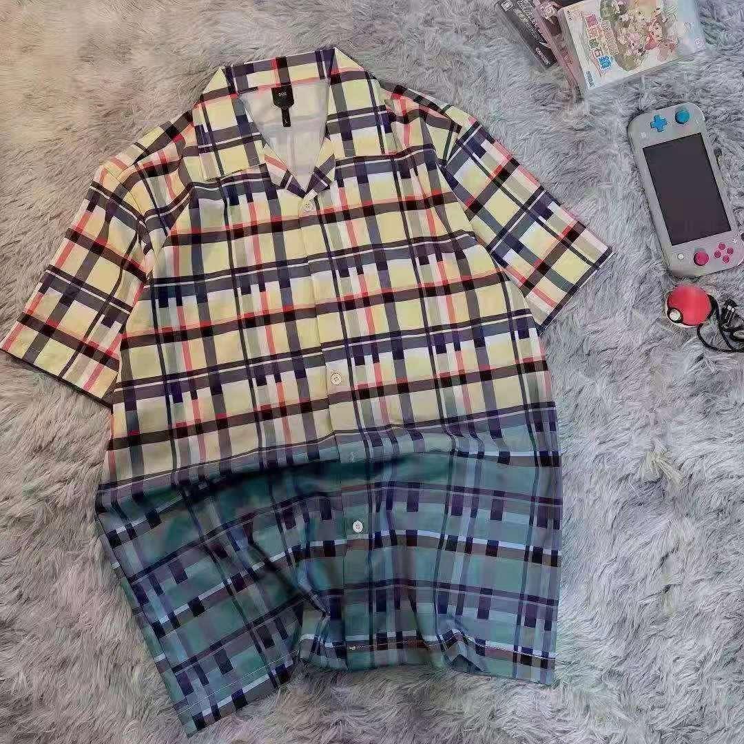 Men's Super Designed Multi Coloured Striped Designed Aloha Shirt - Obeezi.com