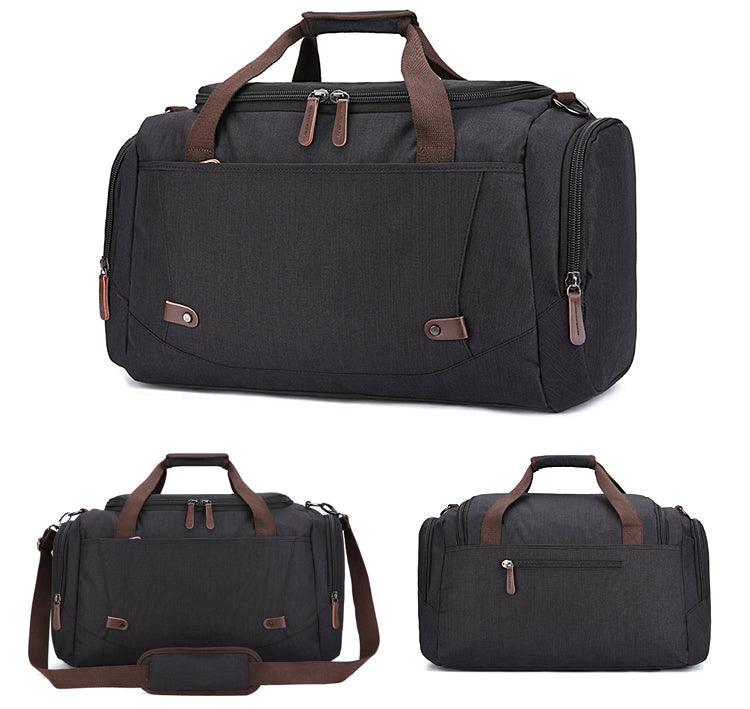 Oxford Multi Pocket Water Resistant Large Capacity Luggage Green Bags - Obeezi.com