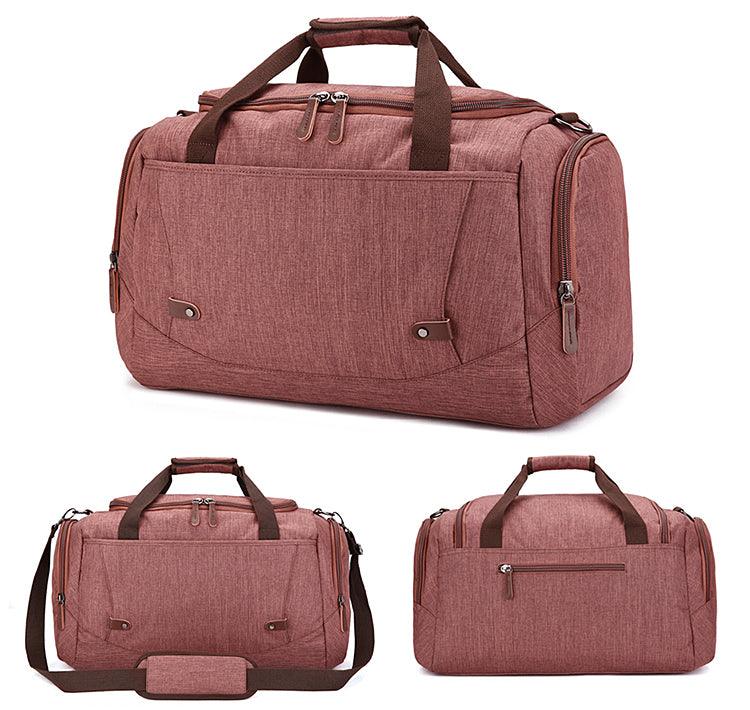 Oxford Multi Pocket Water Resistant Large Capacity Luggage Green Bags - Obeezi.com