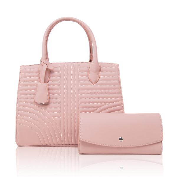 Pink Designer Fashion Women Tote handbag With purse - Obeezi.com