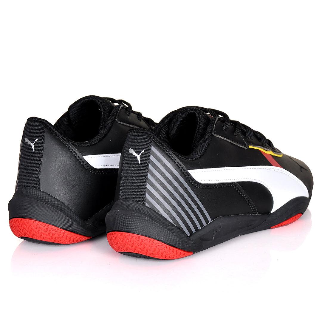 PM Red Bull Racing Logo Designed Sneakers -Black - Obeezi.com