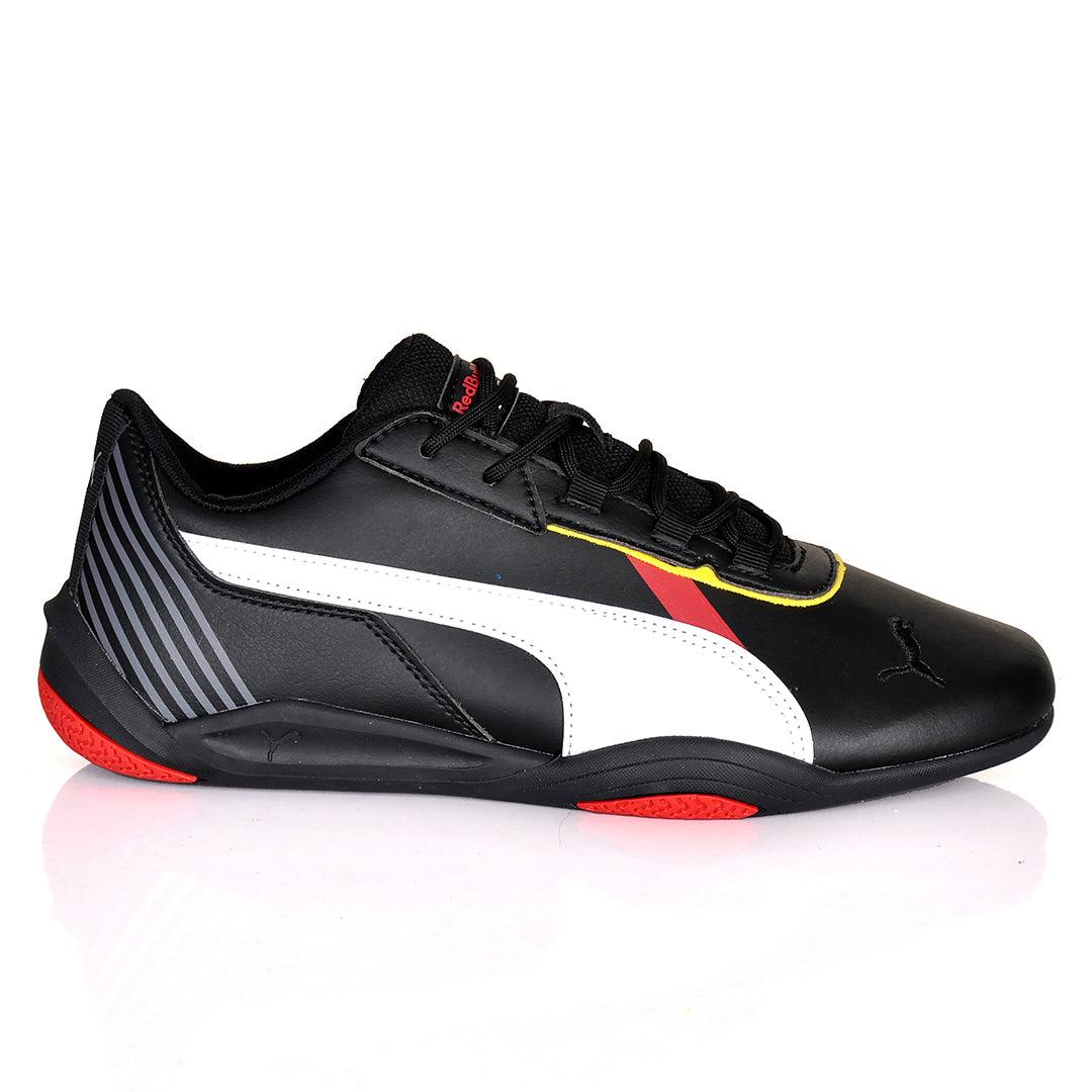 PM Red Bull Racing Logo Designed Sneakers -Black - Obeezi.com