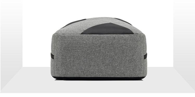 USB Charging Laptop Briefcase Business Travel Backpack-Grey - Obeezi.com