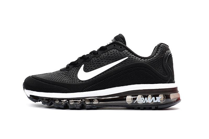 2017.5 KPU Black and White Men's Running Shoes - Obeezi