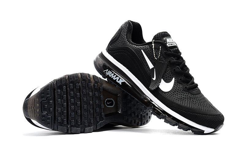 2017.5 KPU Black and White Men's Running Shoes - Obeezi