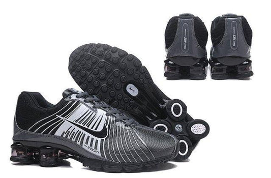 2018 Charcoal Gray Black Shox Nz Mens Running Shoes - Obeezi