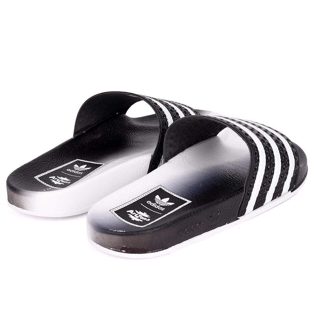 AD Arizona Men's Bloomfield Slide Black White Sole - Obeezi.com