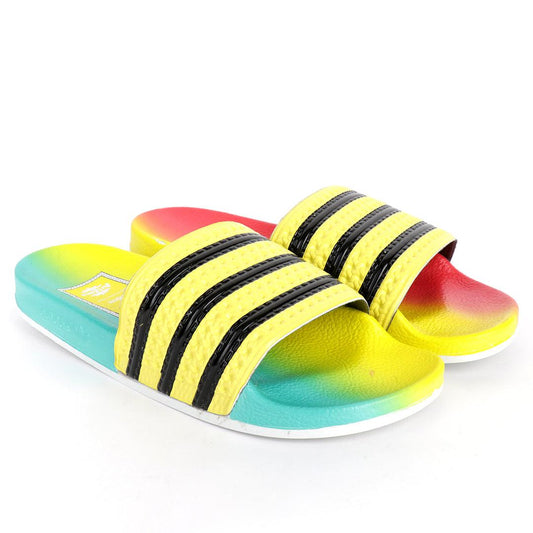 AD Arizona Men's Bloomfield Slide Yellow Red Sole - Obeezi.com