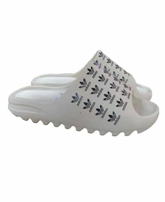 AD Full Logo Rubber Light Weight Men's Trendy Slides - Obeezi.com