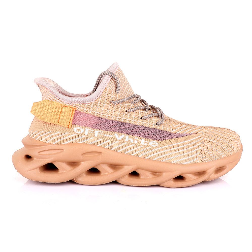 Ad Off white Classic Brown Sneakers - Obeezi