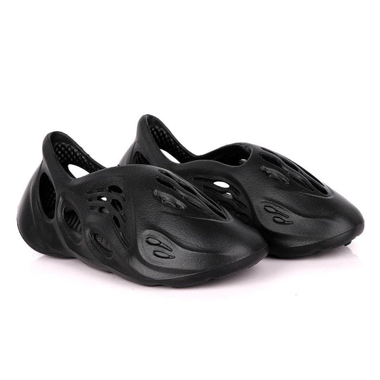 AD Yeezy Foam Runner Black Sneakers - Obeezi