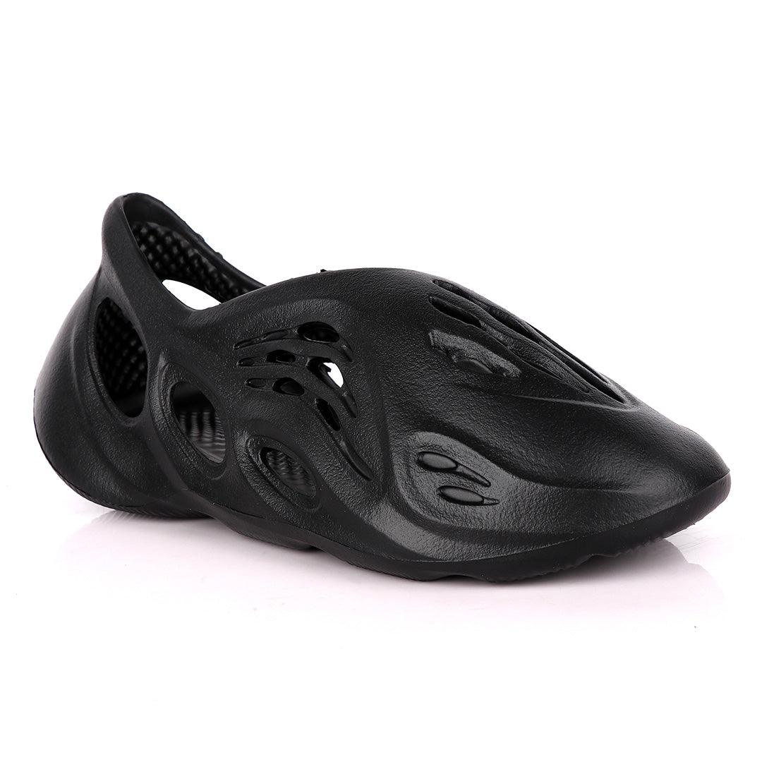 AD Yeezy Foam Runner Black Sneakers - Obeezi