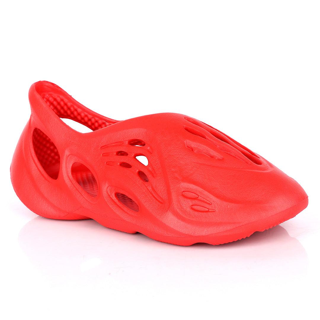 AD Yeezy Foam Runner Red Sneakers - Obeezi